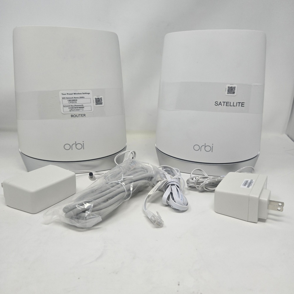 Netgear Orbi AX4200 RBK752 Mesh WiFi 6 System Bundle with Arris Surfboard SB6190